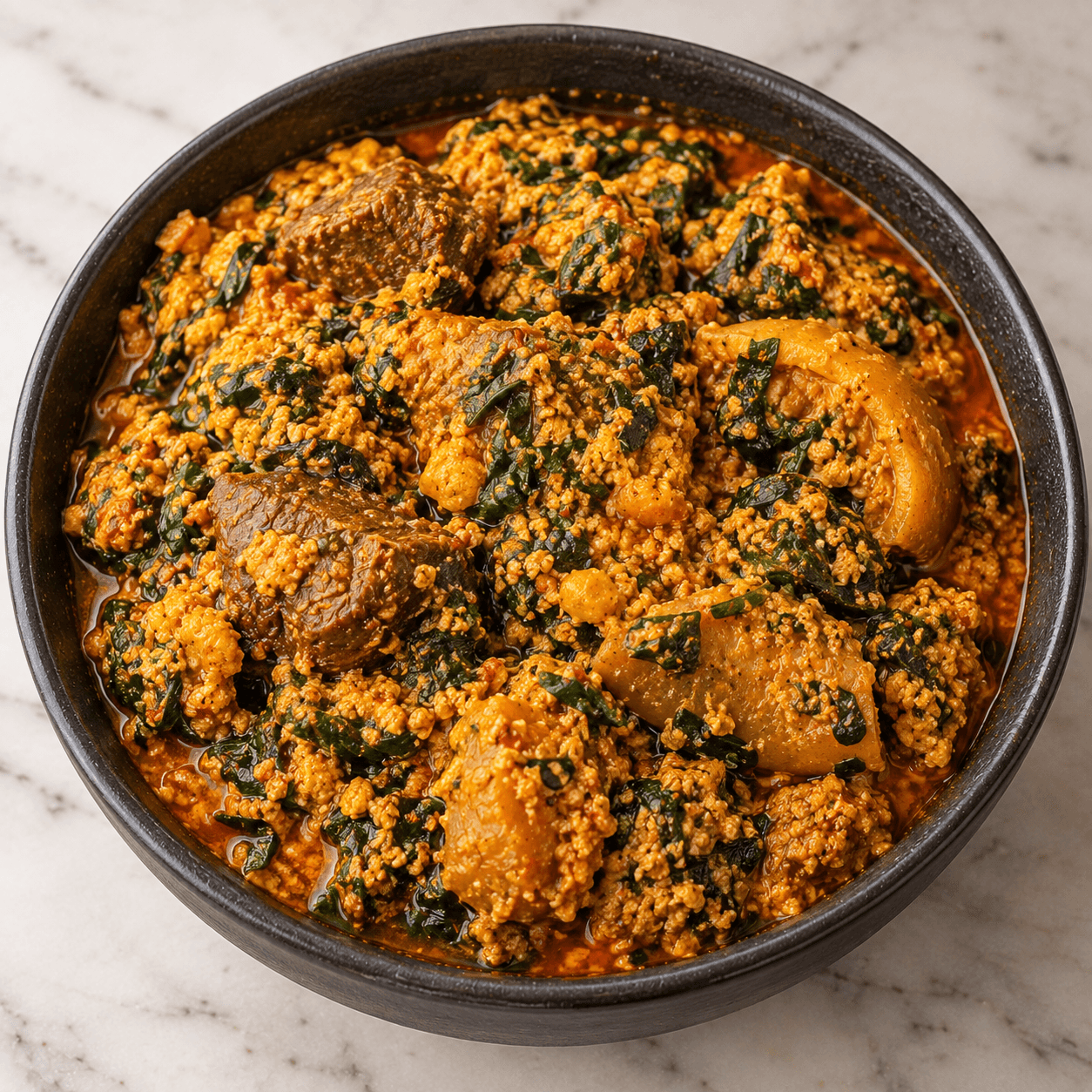 Egusi Soup illustration