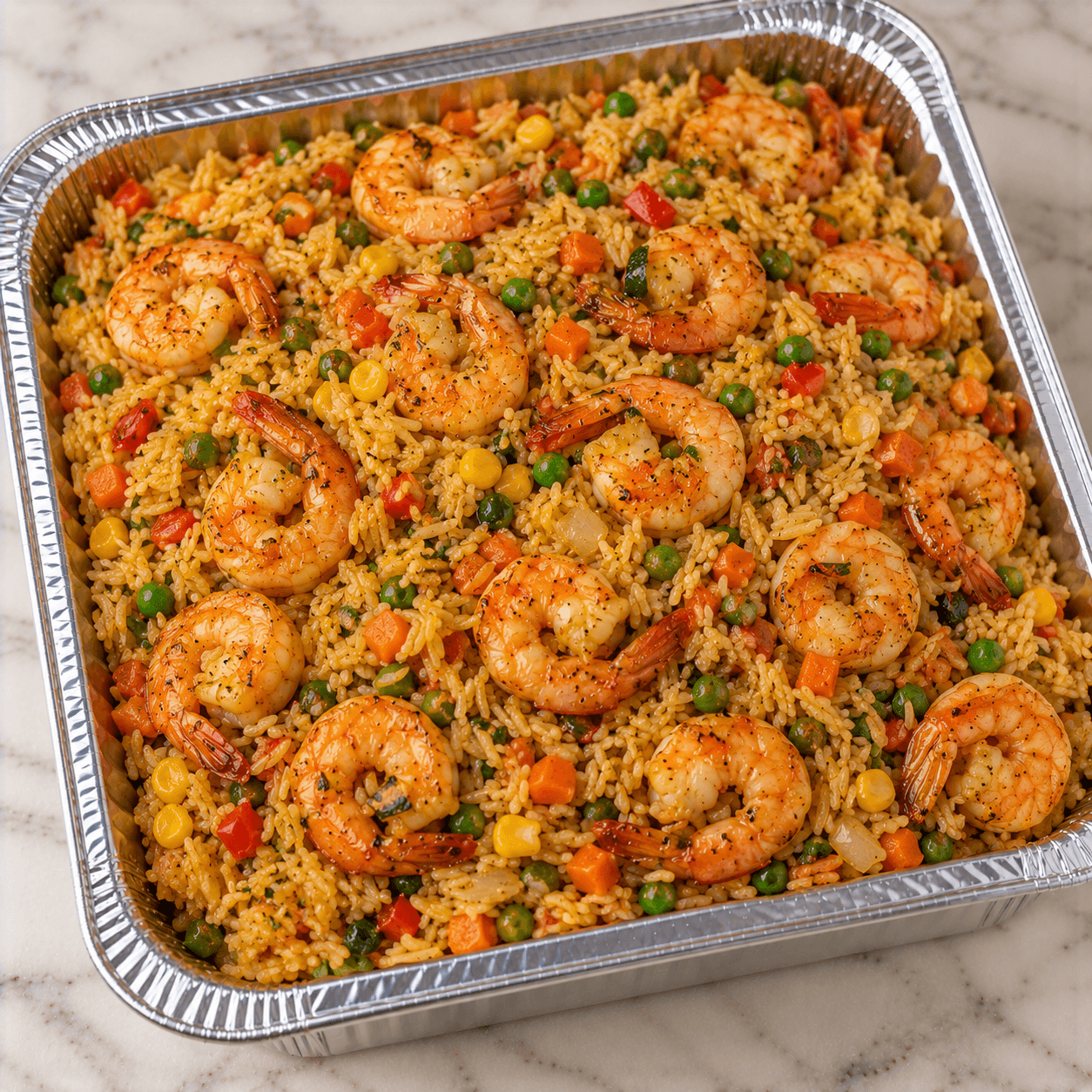 Shrimp Fried Rice illustration